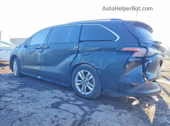 5TDJSKFC2SS216556 2025 TOYOTA SIENNA Black Հետևի ձախ