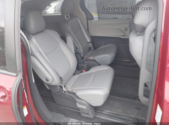 5TDJSKFC4MS023943 2021 TOYOTA SIENNA Red VIN კოდის სტიკერის ხედი