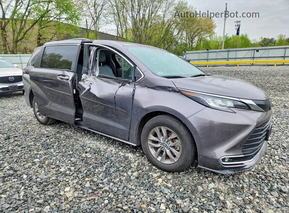 5TDJSKFC4PS099134 2023 TOYOTA SIENNA Gray Առջևի աջ