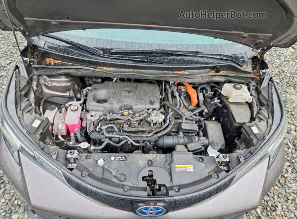 5TDJSKFC4PS099134 2023 TOYOTA SIENNA Gray Շարժիչի բաժամունքի տեսք