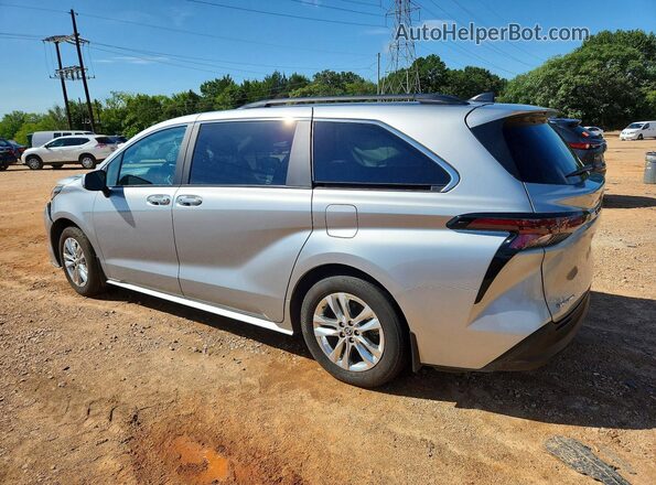 5TDJSKFC4SS160295 2025 TOYOTA SIENNA Silver Rear left