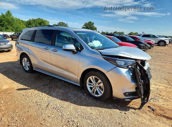 5TDJSKFC4SS160295 2025 TOYOTA SIENNA Silver Front right