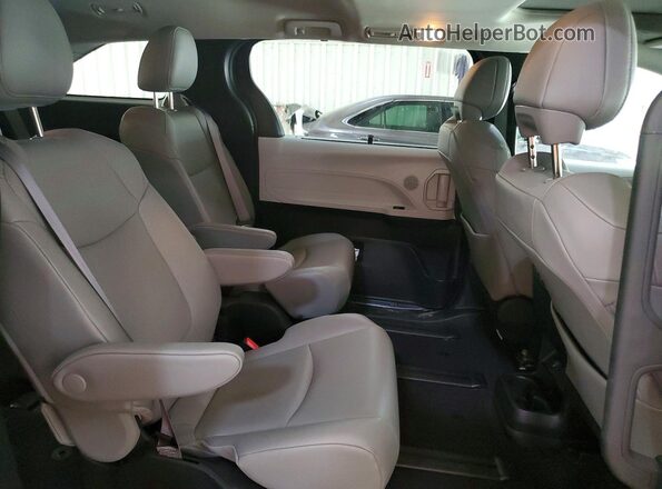 5TDJSKFC4SS179719 2025 TOYOTA SIENNA Синий Вид задней части салона