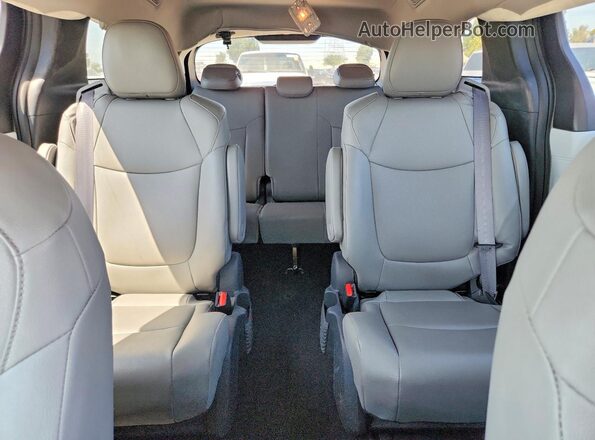 5TDJSKFC4SS201265 2025 TOYOTA SIENNA Gray Rear seats view
