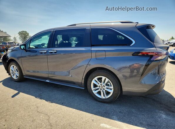 5TDJSKFC4SS201265 2025 TOYOTA SIENNA Gray Rear left