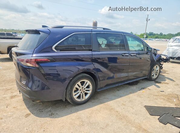 5TDJSKFC5PS074128 2023 TOYOTA SIENNA Blue უკანა მარჯვენა