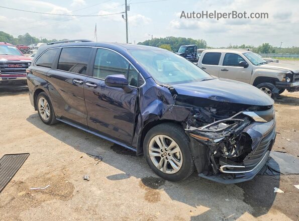 5TDJSKFC5PS074128 2023 TOYOTA SIENNA Blue წინა მარჯვენა