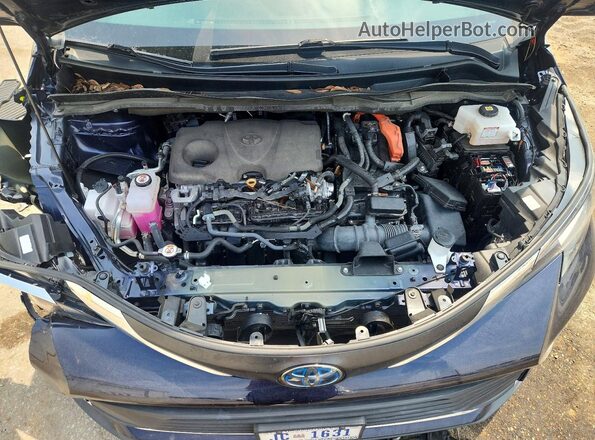 5TDJSKFC5PS074128 2023 TOYOTA SIENNA Blue ძრავის განყოფილების ხედი