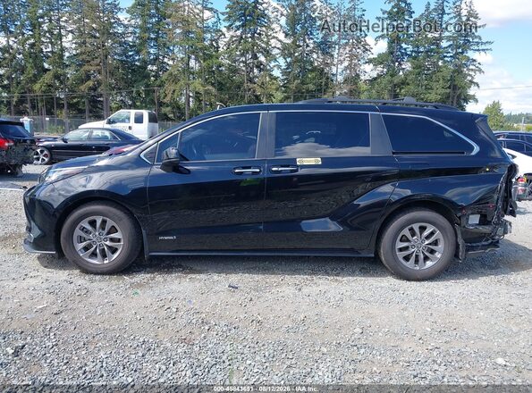 5TDJSKFC6MS008344 2021 TOYOTA SIENNA Black 