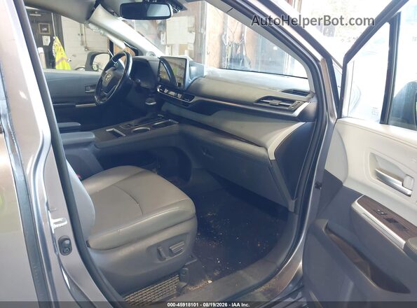 5TDJSKFCXMS019847 2021 TOYOTA SIENNA Серый Вид салона спереди