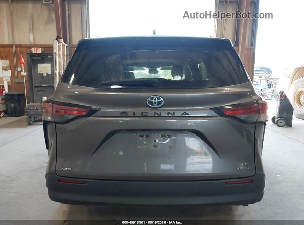 5TDJSKFCXMS019847 2021 TOYOTA SIENNA Серый 