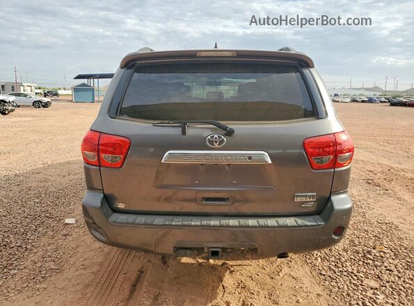 5TDJW5G16GS141323 2016 TOYOTA SEQUOIA Gray Rear view