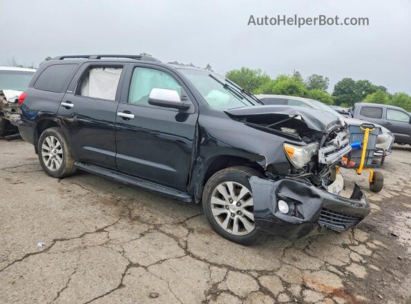 5TDJY5G19GS139740 2016 TOYOTA SEQUOIA Black Передня права чверть