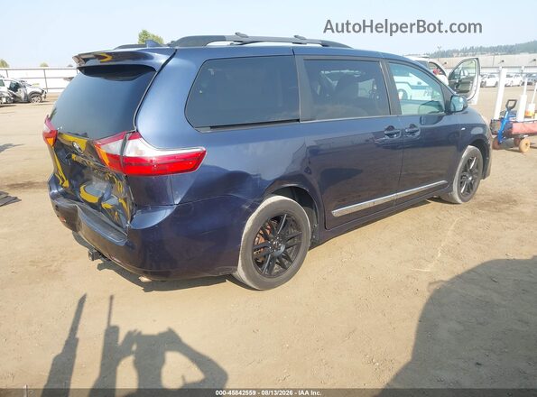 5TDJZ3DC1JS198179 2018 TOYOTA SIENNA Dark Blue Հետևի աջ