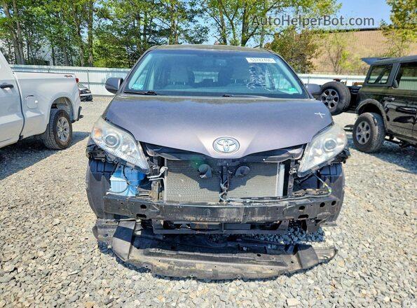 5TDJZ3DC8HS173015 2017 TOYOTA SIENNA Brown წინა ხედი