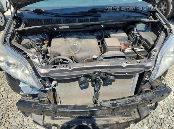 5TDJZ3DC8HS173015 2017 TOYOTA SIENNA Brown ძრავის განყოფილების ხედი