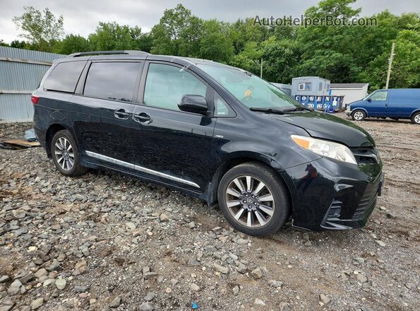 5TDJZ3DC8LS228104 2020 TOYOTA SIENNA Black წინა მარჯვენა