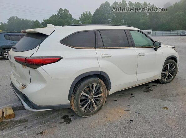 5TDJZRBH2MS059216 2021 TOYOTA HIGHLANDER Белый Задняя правая четверть