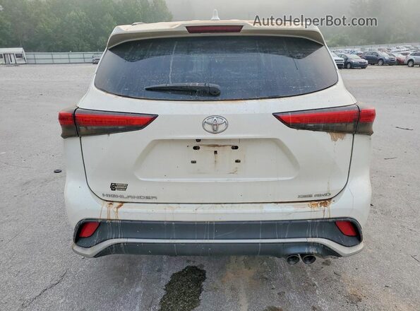 5TDJZRBH2MS059216 2021 TOYOTA HIGHLANDER Белый Вид сзади