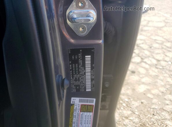 5TDJZRBH4MS086398 2021 TOYOTA HIGHLANDER Gray Widok naklejki z numerem VIN