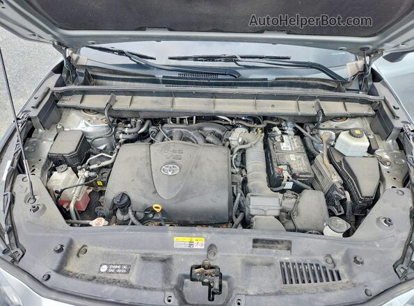 5TDJZRBH6MS066542 2021 TOYOTA HIGHLANDER Silver Вид підкапотного простору