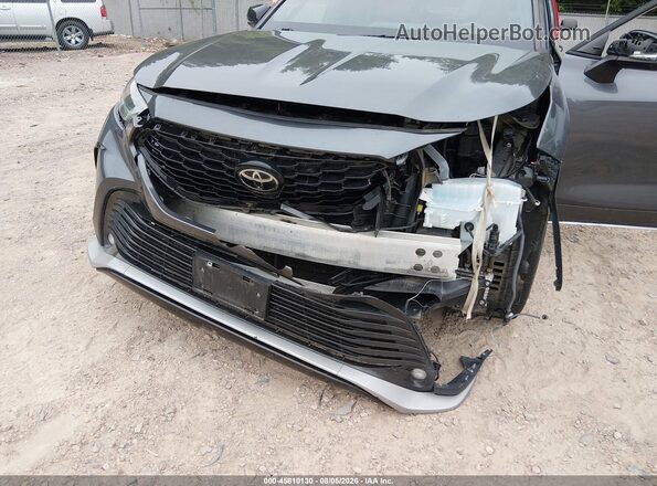5TDJZRBH9MS083237 2021 TOYOTA HIGHLANDER Gray 