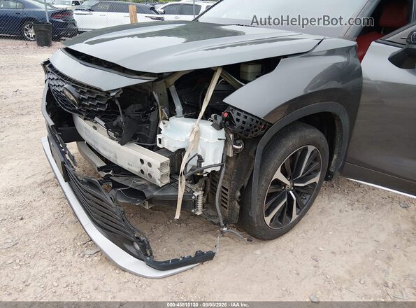 5TDJZRBH9MS083237 2021 TOYOTA HIGHLANDER Gray 