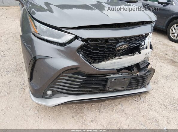 5TDJZRBH9MS083237 2021 TOYOTA HIGHLANDER Gray 