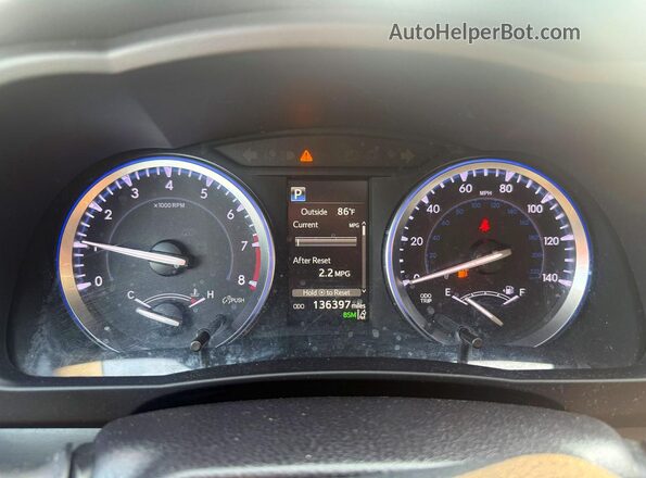 5TDJZRFH0HS394314 2017 TOYOTA HIGHLANDER Серебряный Вид задней части салона