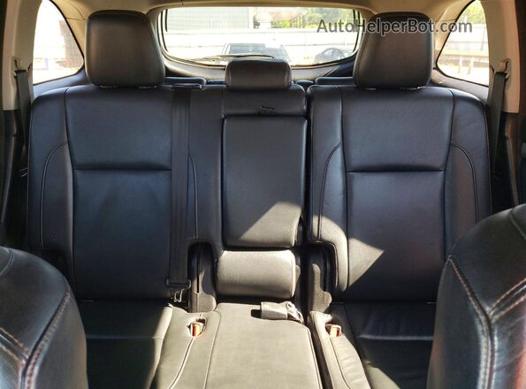 5TDJZRFH0HS397617 2017 TOYOTA HIGHLANDER Blue Вид задніх сидінь