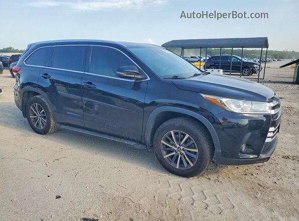 5TDJZRFH0HS522485 2017 TOYOTA HIGHLANDER Black Przód prawy