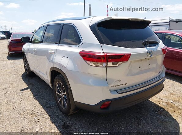 5TDJZRFH0JS858191 2018 TOYOTA HIGHLANDER White Tył lewy