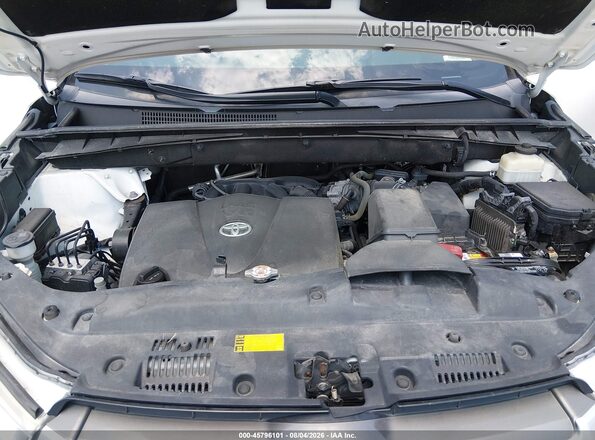 5TDJZRFH0JS858191 2018 TOYOTA HIGHLANDER White Widok z tyłu