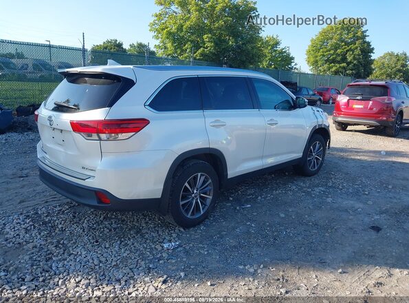 5TDJZRFH0KS597050 2019 TOYOTA HIGHLANDER Белый Задняя правая четверть