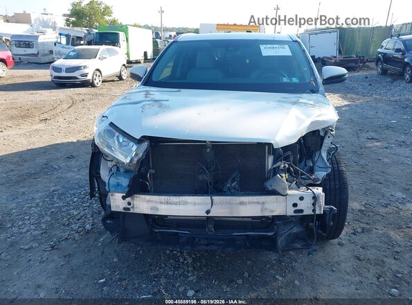 5TDJZRFH0KS597050 2019 TOYOTA HIGHLANDER Белый Вид панели приборов
