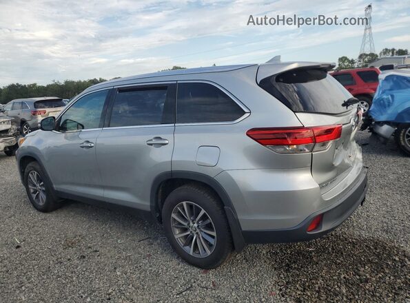 5TDJZRFH0KS732964 2019 TOYOTA HIGHLANDER Silver Trasero izquierdo