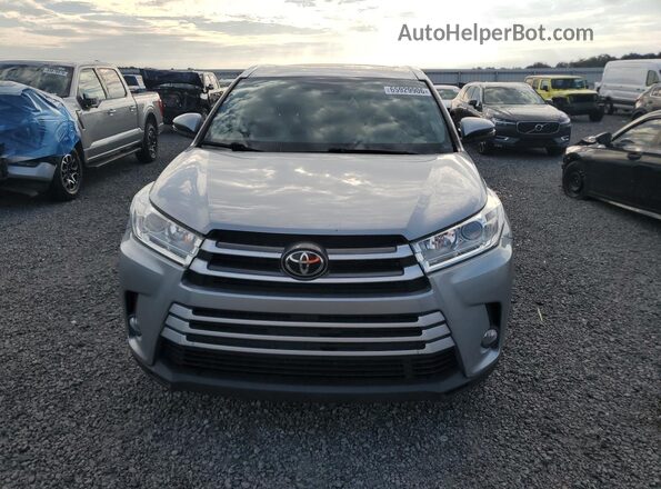 5TDJZRFH0KS732964 2019 TOYOTA HIGHLANDER Silver Vista frontal