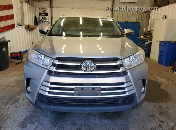 5TDJZRFH1HS453774 2017 TOYOTA HIGHLANDER Silver წინა ხედი