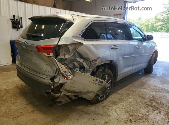 5TDJZRFH1HS453774 2017 TOYOTA HIGHLANDER Silver უკანა მარჯვენა
