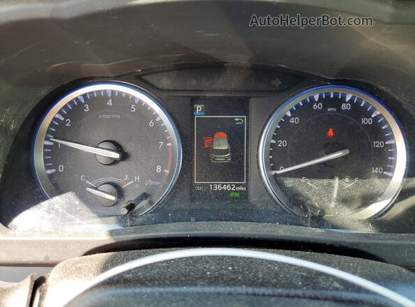5TDJZRFH1HS453774 2017 TOYOTA HIGHLANDER Silver ხელსაწყოთა პანელის ხედი