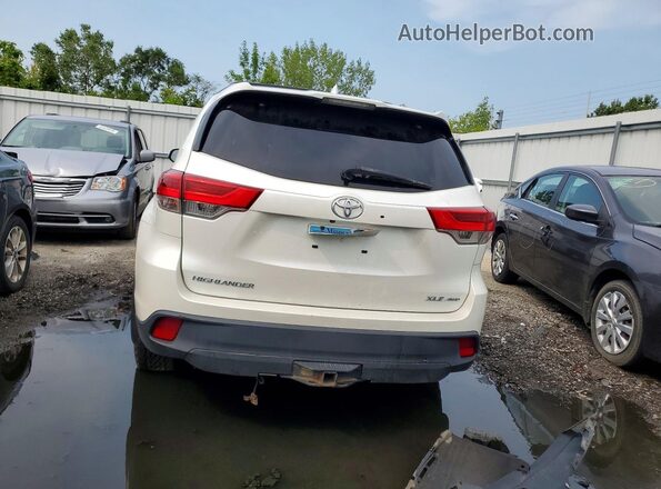 5TDJZRFH2HS369950 2017 TOYOTA HIGHLANDER White Вид ззаду