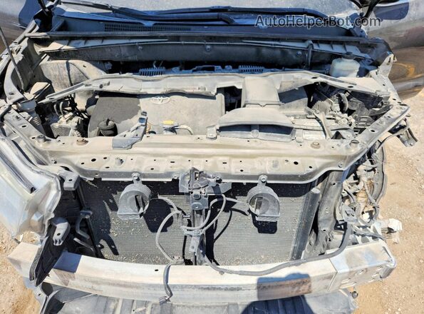 5TDJZRFH2HS383993 2017 TOYOTA HIGHLANDER Черный Вид подкапотного пространства