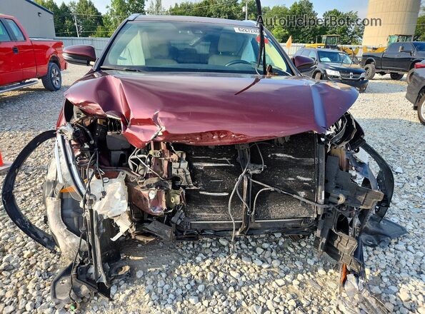 5TDJZRFH2HS384822 2017 TOYOTA HIGHLANDER Burgundy Front view