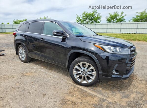 5TDJZRFH2HS394914 2017 TOYOTA HIGHLANDER Black Front right