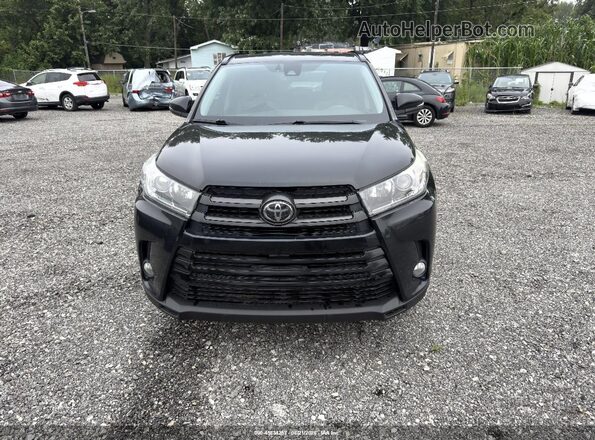 5TDJZRFH2JS542677 2018 TOYOTA HIGHLANDER Black Vista frontal