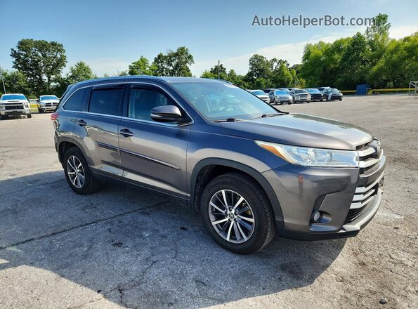 5TDJZRFH2JS801930 2018 TOYOTA HIGHLANDER Charcoal Առջևի աջ