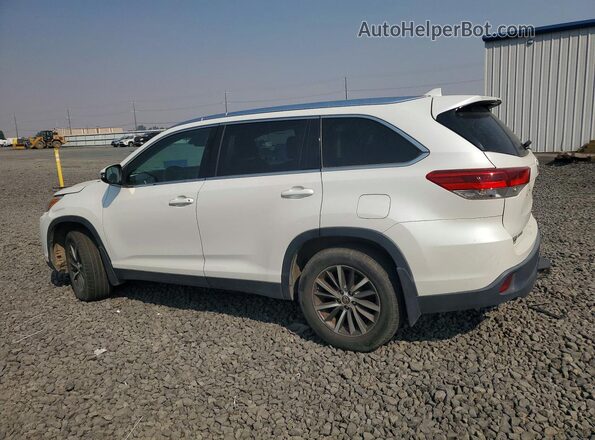 5TDJZRFH2KS575647 2019 TOYOTA HIGHLANDER White Tył lewy