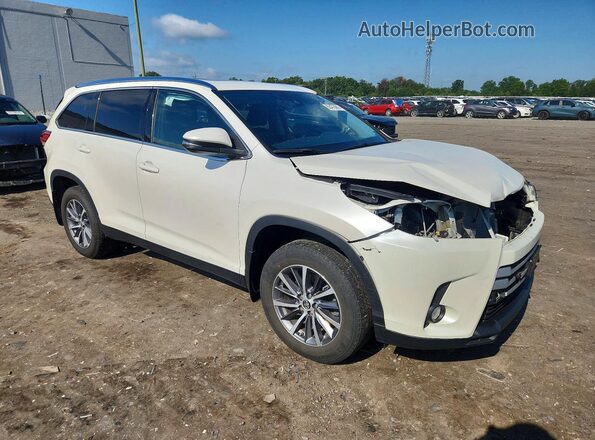 5TDJZRFH2KS595476 2019 TOYOTA HIGHLANDER White Передня права чверть