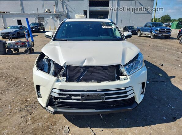 5TDJZRFH2KS595476 2019 TOYOTA HIGHLANDER White Вид спереду