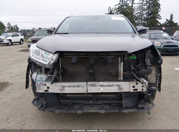 5TDJZRFH2KS932552 2019 TOYOTA HIGHLANDER Gray Սալոնի հետևի տեսք